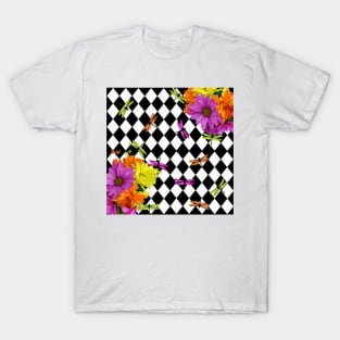 HARLEQUIN DAISY DRAGONFLIES DREAMS T-Shirt